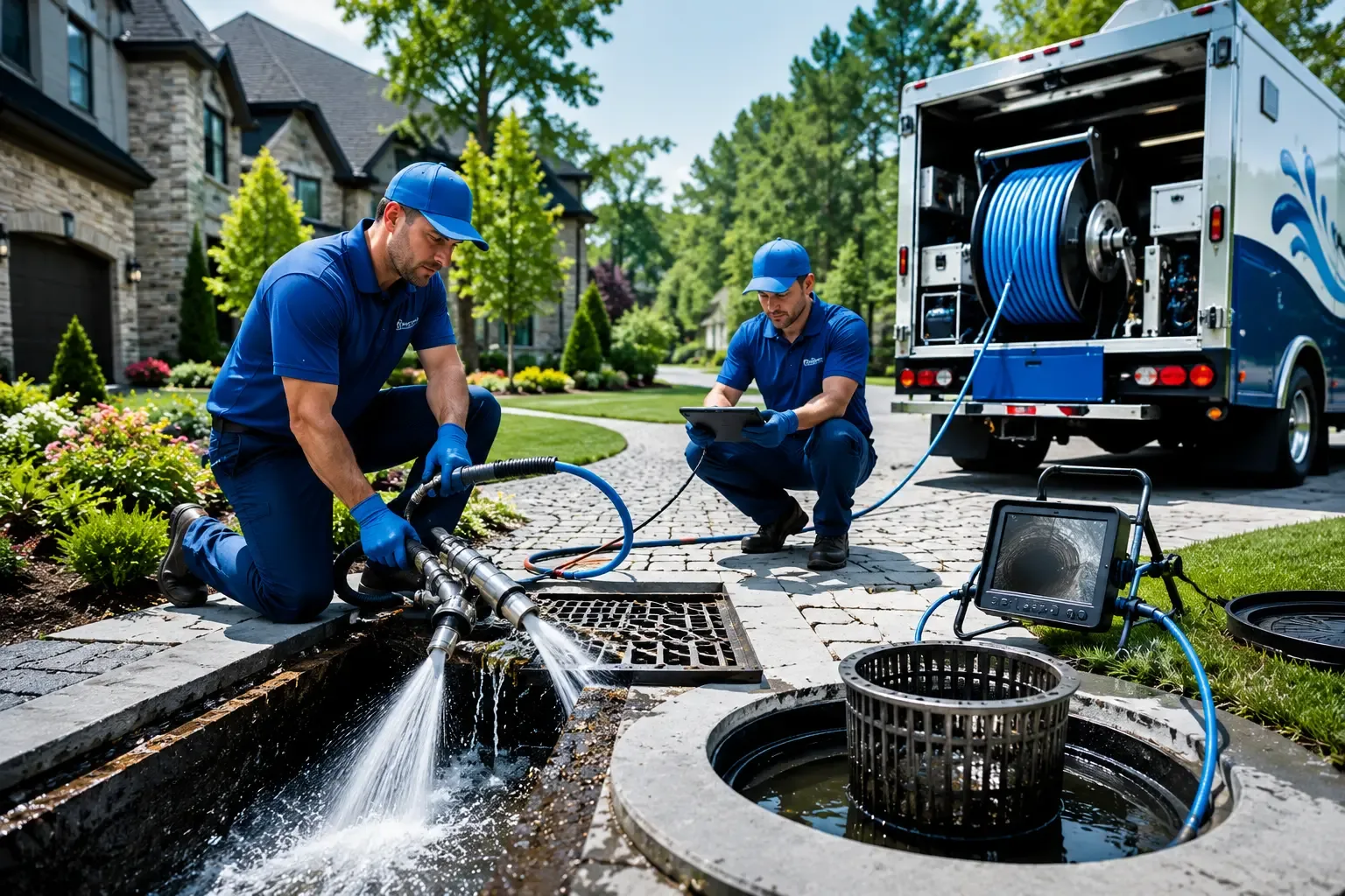Local outdoor drain cleaning professionals in Mounds, OK